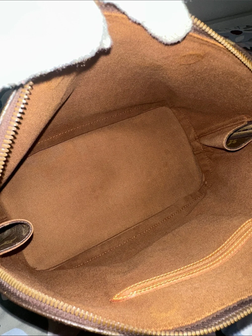 Louis Vuitton Brown Monogram Alma Satchel